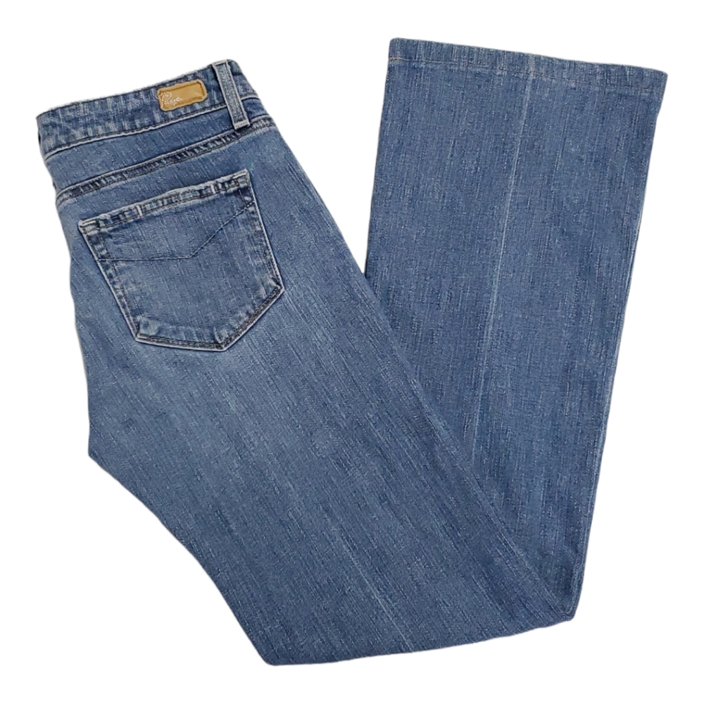 PAIGE PREMIUM LAUREL CANYON BLUE JEANS SIZE 29 SLIGHTLY FLARE